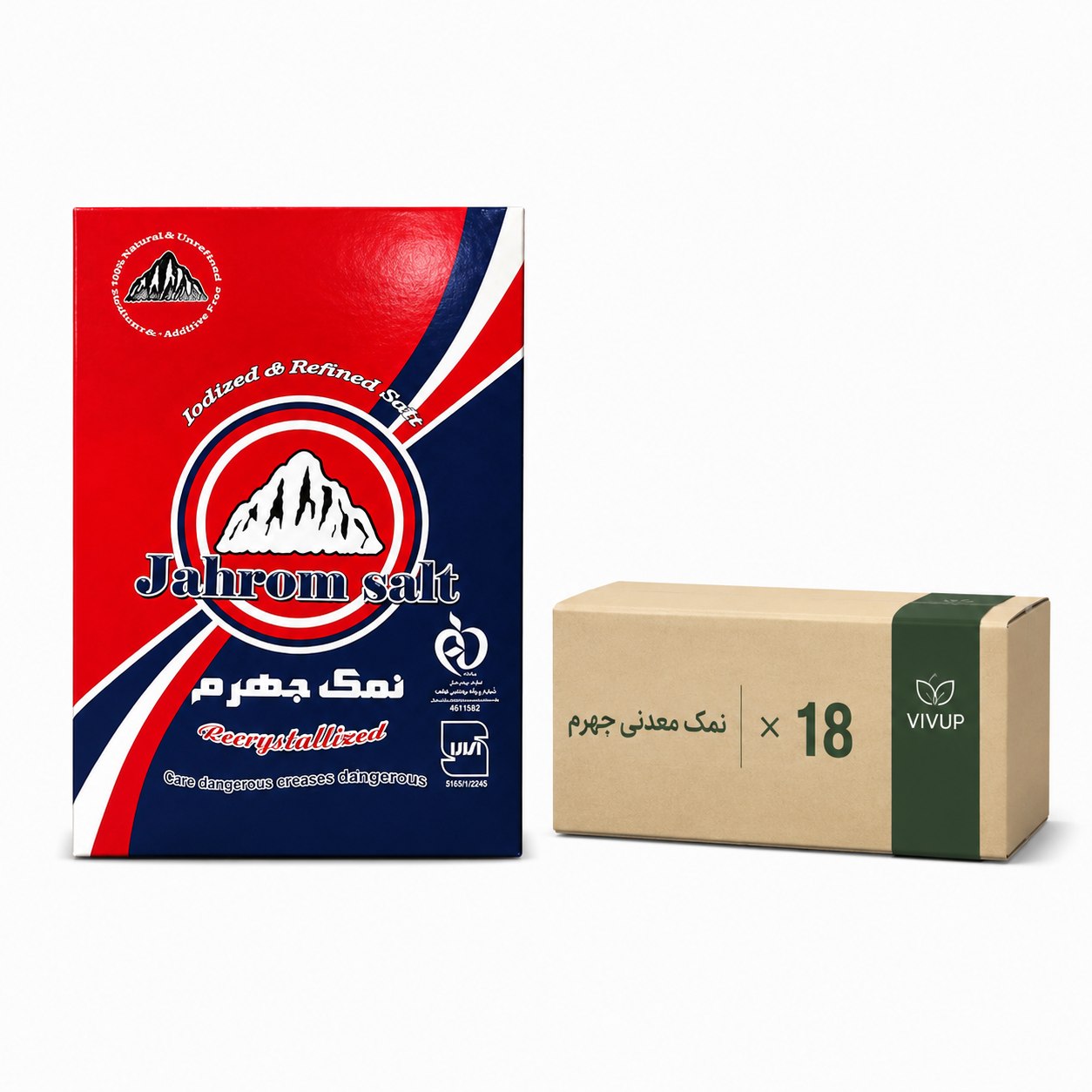 نمک معدنی جهرم ۸۰۰ گرمی